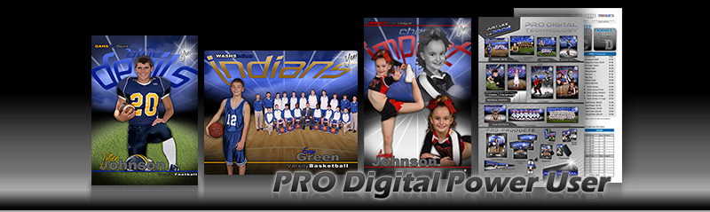PRO Digital Sports  Power User Portrait Program