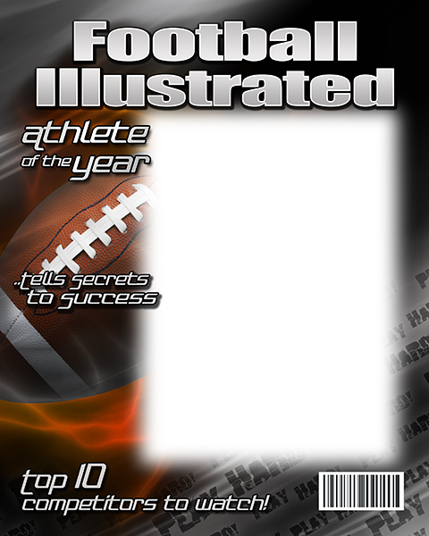 Free sports illustrated magazine cover template